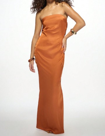 Rochie lunga Missguided, portocaliu