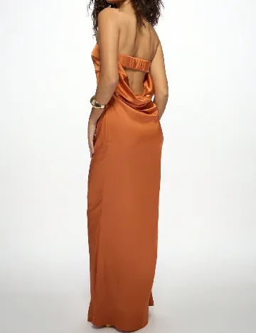 Rochie lunga Missguided, portocaliu