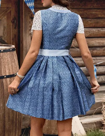 Rochie scurta SHEIN, albastru