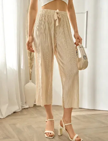 Pantaloni SHEIN, crem