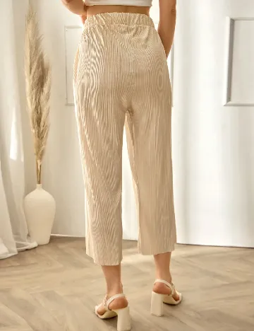 Pantaloni SHEIN, crem