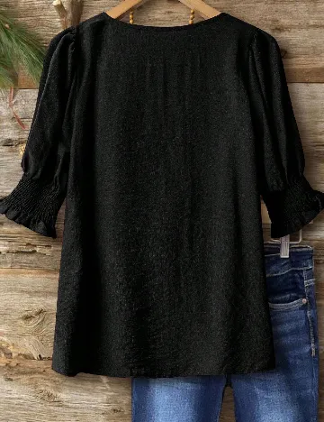 Bluza SHEIN CURVE, negru