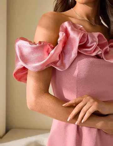 Rochie lunga SHEIN, roz