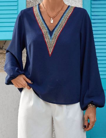 Bluza SHEIN, bleumarin