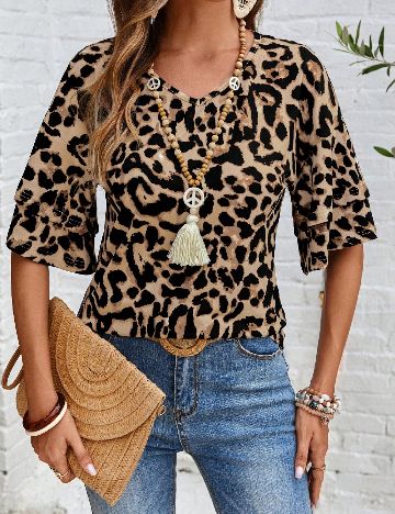 Bluza SHEIN, animal print