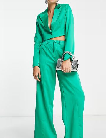 Sacou extro&vert, verde