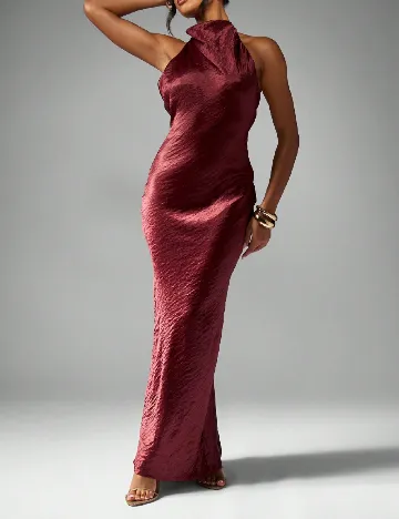 Rochie lunga Missguided, visiniu