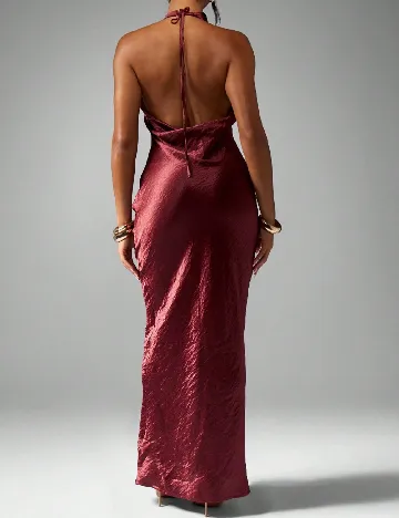 Rochie lunga Missguided, visiniu