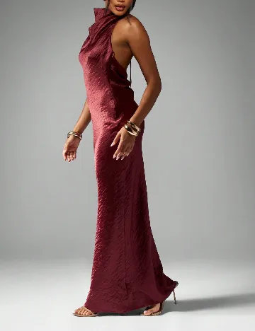 Rochie lunga Missguided, visiniu