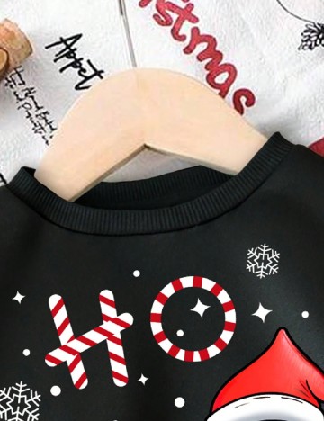 Bluza Shein Kids, negru