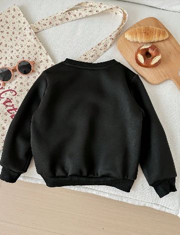 Bluza Shein Kids, negru