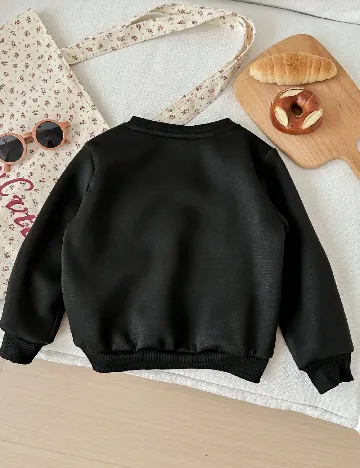 Bluza Shein Kids, negru