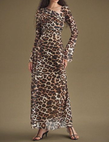 Rochie lunga SHEIN, animal print