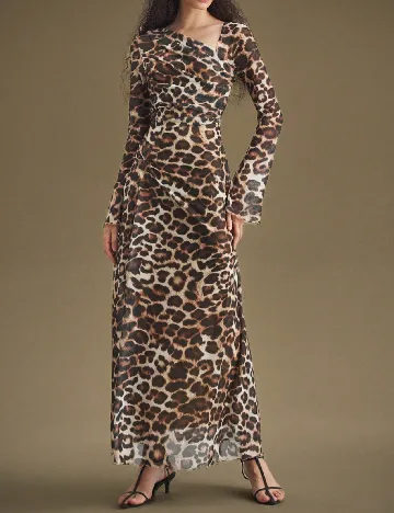 Rochie lunga SHEIN, animal print