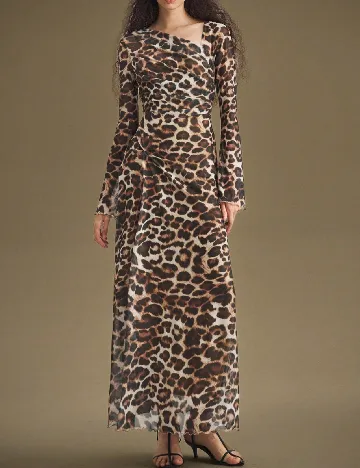 Rochie lunga SHEIN, animal print