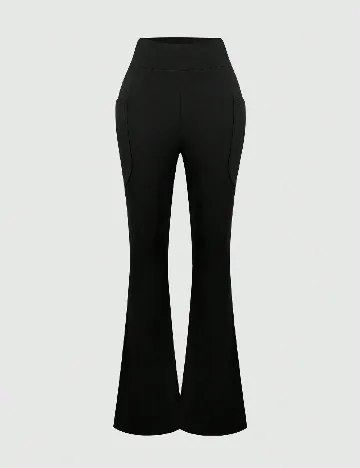 Pantaloni Shein Kids, negru