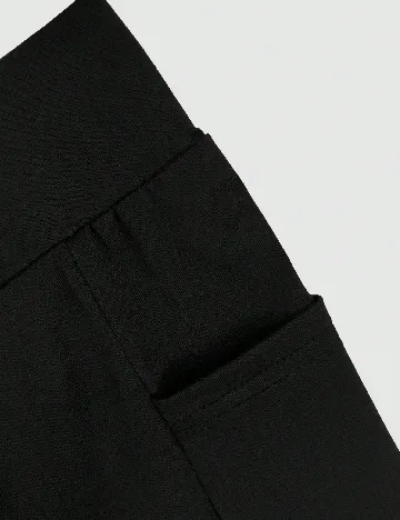 Pantaloni Shein Kids, negru