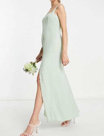 Rochie lunga ASOS, verde