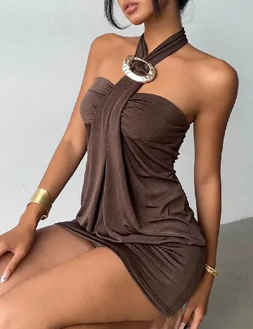 Salopeta SHEIN, maro