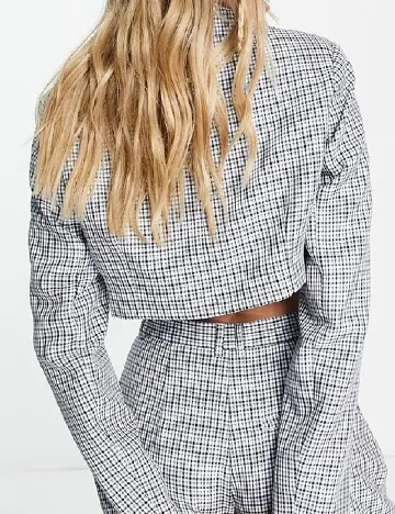 Sacou COLLUSION, mix culori