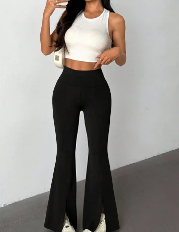 Pantaloni SHEIN, negru