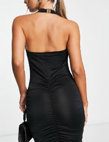 Rochie scurta River Island, negru