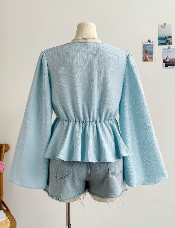 Bluza SHEIN CURVE, bleu