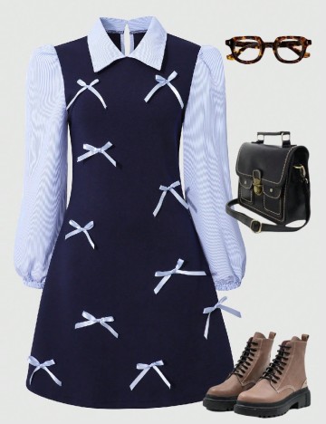 Rochie Shein Kids, bleumarin