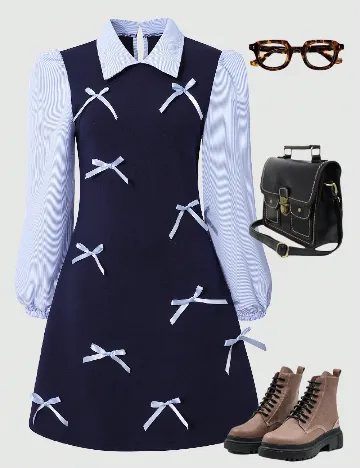 Rochie Shein Kids, bleumarin