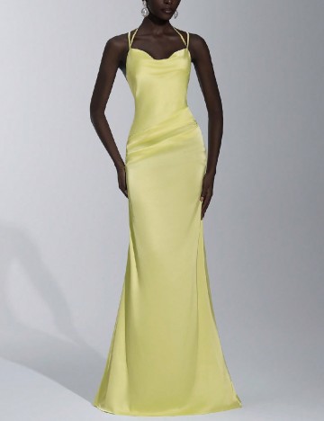 Rochie lunga SHEIN, galben