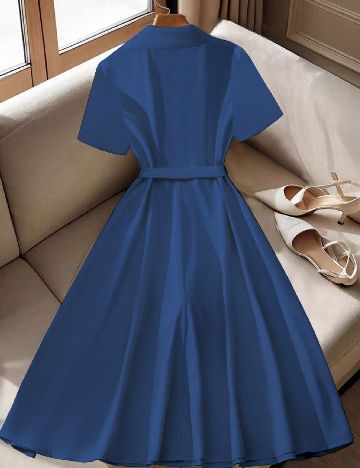 Rochie medie SHEIN, albastru