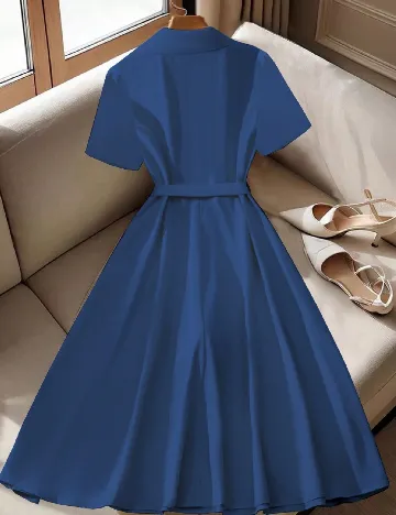 Rochie medie SHEIN, albastru