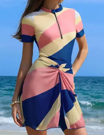 Costum de baie SHEIN, mix culori