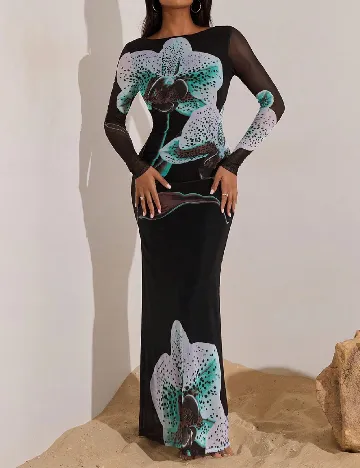 Rochie lunga SHEIN, negru