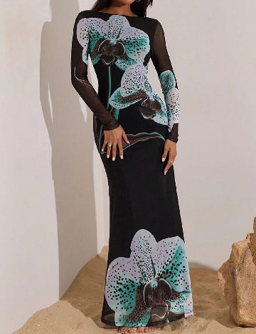 Rochie lunga SHEIN, negru