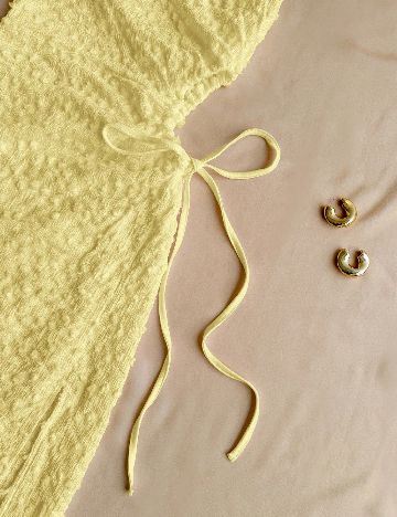 Rochie medie SHEIN, galben