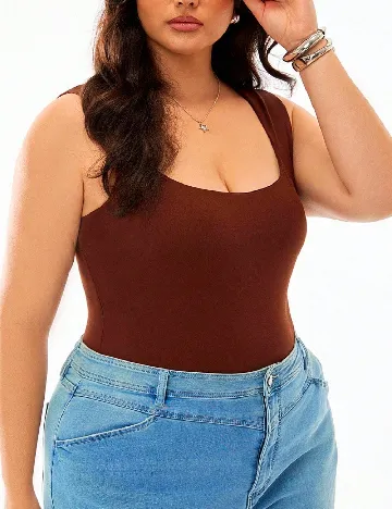 Body SHEIN CURVE, maro