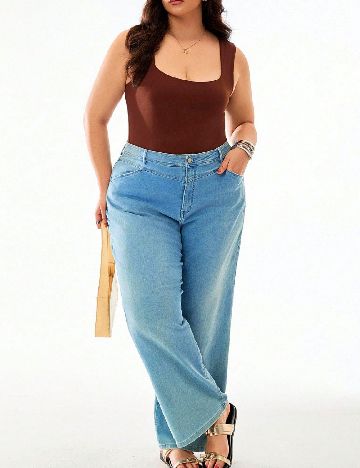 Body SHEIN CURVE, maro