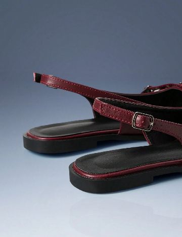 Pantofi Cuccoo, visiniu