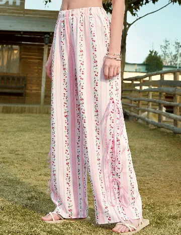 Pantaloni Romwe, mix culori