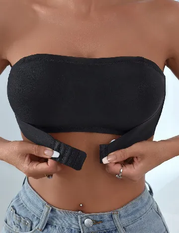 Bustiera SHEIN, negru