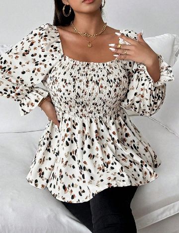 Bluza SHEIN CURVE, mix culori