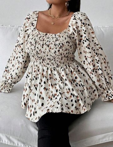 Bluza SHEIN CURVE, mix culori