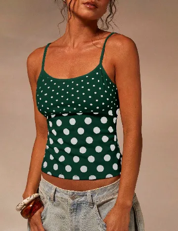 Top SHEIN, verde