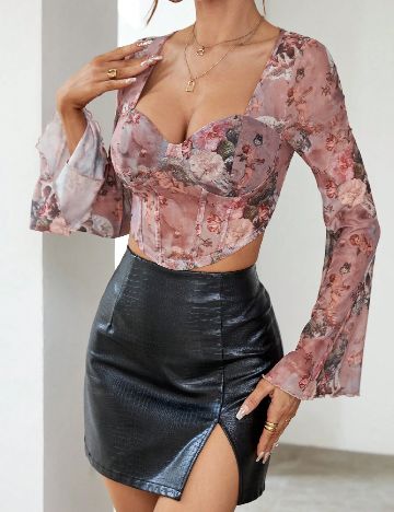 Top SHEIN, mix culori