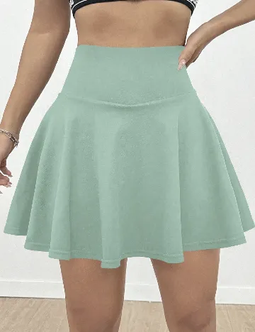 Fusta pantalon SHEIN, verde