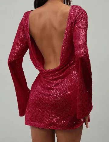 Rochie scurta SHEIN, rosu