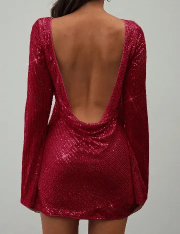 Rochie scurta SHEIN, rosu