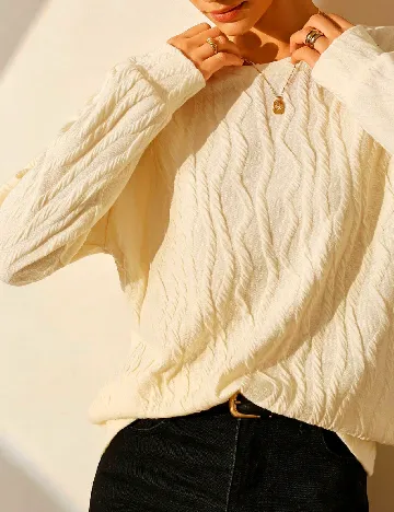 Bluza SHEIN, galben deschis