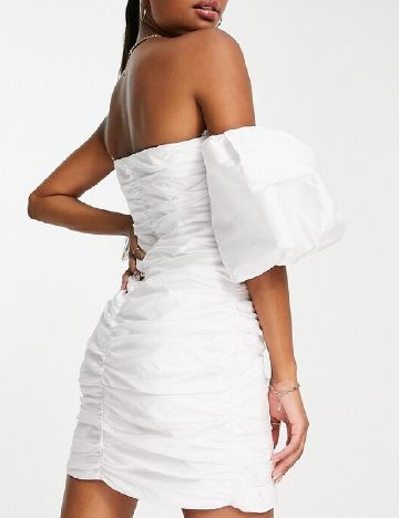 Rochie scurta Forever New, alb